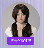 MMXDOLL 梦依（Mengyi）ヘッド 156cm Eカップ 清純系可愛い等身大リアル感美人ラブドール 超擬真肌テクスチャーあり 宣材写真は職人Real系メイク フルシリコン製
