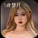 MMXDOLL 梦依（Mengyi）ヘッド 156cm Eカップ 清純系可愛い等身大リアル感美人ラブドール 超擬真肌テクスチャーあり 宣材写真は職人Real系メイク フルシリコン製