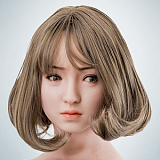 RZR Doll 人造人 No.20ボディ 宣伝写真はフルシリコン製 APプレミアムメイク仕上げ 若依ヘッド メイク① 163cm Eカップ Delux-究極版 Rシリーズ ロングヘア清純感等身大整った顔立ちラブドール