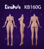 Kiradols #KH001 梅川庫子ヘッド 155cm Bカップ アニメ風金髪ショットヘア看護師淫靡色気ダッチワイフ 宣伝写真はフルシリコン製 オーラル機能付き