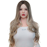 Real lady R8ヘッド Lena 159cm Hカップ そばかすメイク 実在感清楚可憐モデル顔欧米風小麦肌神秘的画家アダルトドール 超リアルな肌の質感 宣材写真のはROS MAX機能付き