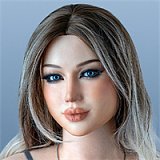 Real lady R8ヘッド Lena 159cm Hカップ そばかすメイク 実在感清楚可憐モデル顔欧米風小麦肌神秘的画家アダルトドール 超リアルな肌の質感 宣材写真のはROS MAX機能付き