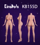 Kiradols #KH003 紬ヘッド 150cm Aカップ 長いピンクヘア清楚可憐愛らしい癒し系二次元風美少女アニメラブドール 宣伝写真はフルシリコン製