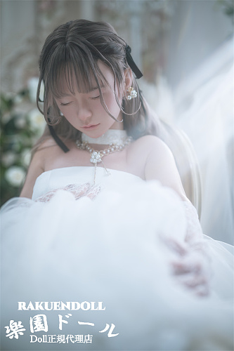 蛍火日記 Maxシリーズ 眠り琉璃(liuli) ヘッド ①メイク 153cm Aカップ 瞑り目癒し系幻想的美しい花嫁憧れる妻リアルドール リアル皮膚付き ROS機能対応可能 宣材写真はMAXシリーズ限定肌色