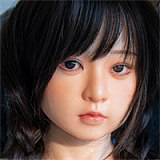 Myloliwaifu #112B Rinaヘッド 宣伝写真はyuhoshiメイク 148cm Bカップ 清楚可憐妹系ロングヘア貧乳可愛いダッチワイフ フルシリコン製 ヘッド選択可能