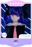 MW Girl(魔物姫) s33Akiヘッド 115cm バスト中 セーラー服無口美少女ダッチワイフ 宣材写真のはビニールヘッド+シリコンボディ