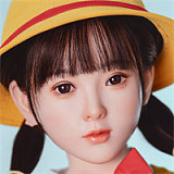 Myloliwaifu #112B Rinaヘッド 宣伝写真はyuhoshiメイク 148cm Bカップ 清楚可憐妹系ロングヘア貧乳可愛いダッチワイフ フルシリコン製 ヘッド選択可能