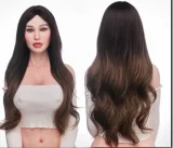 Irontechdoll S40ヘッド 164cm Eカップ Eileen ギャル系セクシーっぽい金髪ハーフ等身大美人健康的な肌色ラブドール 宣材写真はROSMAX付き＆フルシリコン製