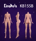 Kiradols #KH003 紬ヘッド 155cm Dカップ 金髪ツインテールきれいな顔立ち二次元風等身大美少女リアルドール 宣伝写真はフルシリコン製