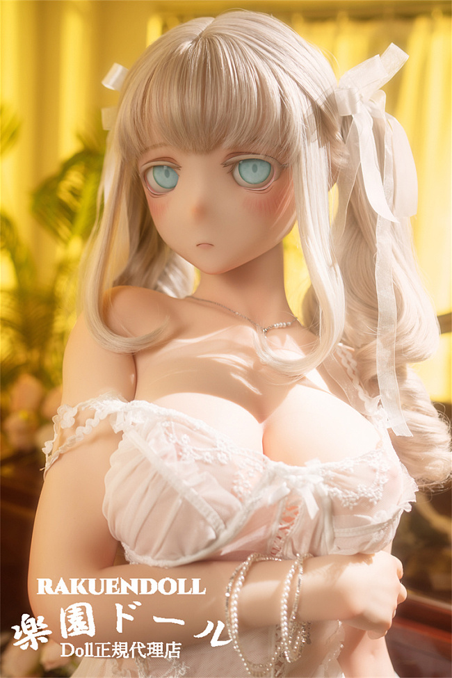 Kiradols #KH003 紬ヘッド 155cm Dカップ 金髪ツインテールきれいな顔立ち二次元風等身大美少女リアルドール 宣伝写真はフルシリコン製
