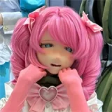 Kiradols #KH003 紬ヘッド 155cm Dカップ 金髪ツインテールきれいな顔立ち二次元風等身大美少女リアルドール 宣伝写真はフルシリコン製