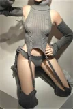 Kiradols #KH003 紬ヘッド 155cm Dカップ 金髪ツインテールきれいな顔立ち二次元風等身大美少女リアルドール 宣伝写真はフルシリコン製