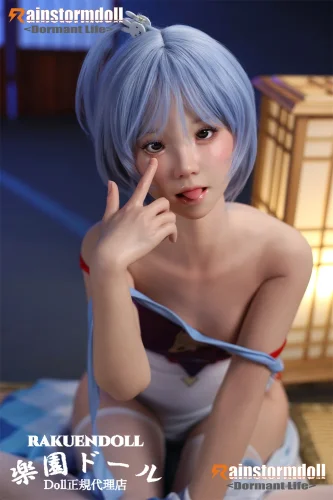 Rainstorm Doll シームレスドール あやこ(2番目)ヘッド 145cm AAカップ ちびかわ系ダッチドール シリコン製リアル皮膚ボディ
