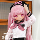 XYGO(许愿谷) 结衣ヘッド 90cm AAカップ ちびサイズのキュート系アニメドール 宣材写真はビニール製ヘッド+TPE製ボディ 宣材写真と同じ衣装が付属