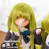 XYGO(许愿谷) 结衣ヘッド 90cm AAカップ ちびサイズのキュート系アニメドール 宣材写真はビニール製ヘッド+TPE製ボディ 宣材写真と同じ衣装が付属