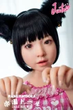 セックスドール ピンクトップスと猫耳アクセの美少女ドール