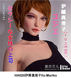 Elsa Babe RAD004 立华琴里ヘッド 102cm-XL アニメドール ボディー選択可能 リボン付き黒髪美少女ドール