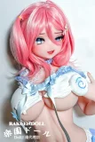 セックスドール ピンク髪とブルーアイが特徴の148cmアニメドール