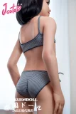 sexdoll 黒髪ショートヘアのドール側面写真