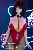 sexdoll セクシーバニーコスプレでポーズをとる160cmアニメドール