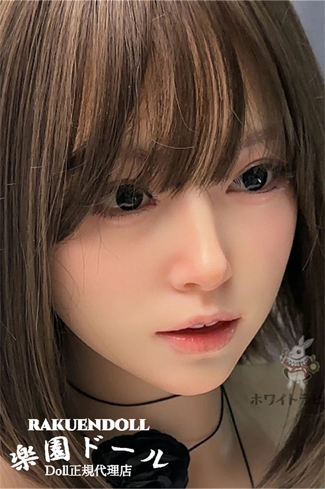 ホワイトラビット A64Nヘッド単品  短髪 職人メイク+口可動 軟性シリコンヘッド 喉深さ約10CM 158cm～168cmお勧め 可愛いラブドール ヘッド