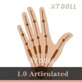 XTdoll 【Fantasyシリーズ】安娜Annaヘッド 165cm Eカップ 童顔黒コーデ秘書系美少女 ROS2.0機能付き 宣材写真はフルシリコンリアルドール
