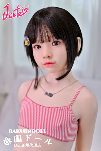 J-cute AGB38 未陽ヘッド 128cm 平ら 口開閉機能付き 天真爛漫短髪丸顔可愛い低身長ラブドール LL団 フルシリコン製