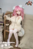 MOZU DOLL 【SR級】 佩佩(Pepper)ヘッド 121cm バスト大 大きなおっぱいロングヘアしっとり犬耳ダッチドール
