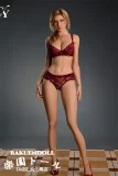 スリム体型 巨乳 赤いブラジャー セクシーっぽい 円熟味 アダルトドール