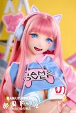 アニメ風 巨乳 美しい体の曲線 笑顔 元気いっぱい ラブドール