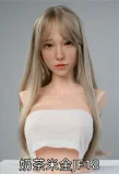 Himeking Doll 雪姫ヘッド 50cm 豊満なバスト 色気淫靡セクシーっぽいナース風上半身トルソーダッチワイフ シームレス仕様 フルシリコン製 リアル皮膚付きボディ 宣材写真はROS機能付き