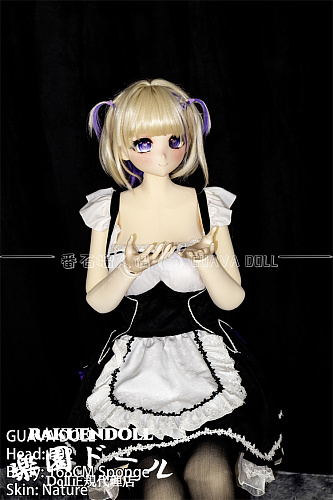 【8月3日まで10%OFF！】Guava doll F02ヘッド 168cm Gカップ  柔らかいアニメ顔メイドさんダッチワイフ 超軽量スポンジ製ボディ 宣材写真はビニール製ヘッド+スポンジ製ボディ