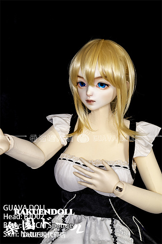 Guava doll BJD02ヘッド 168cm Gカップ 繊細なメイク魅惑的等身大二次元風BJDメイド服美人アダルトドール 超軽量スポンジ製ボディ 宣材写真はビニール製ヘッド+スポンジ製ボディ