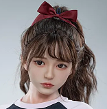 Real Girl (C工場製)ラブドール 人気頭部のみ ヘッド単体 硬質シリコン＆TPE選択可 M16ジョイント C番号
