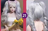 【辰年】如意ヘッド & 123cm C-cup フルシリコン製ラブドール
