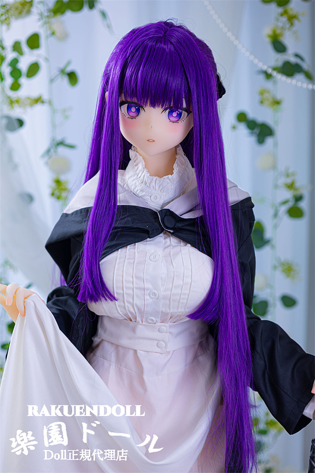 Aotume Doll #133ヘッド 155cm Fカップ 葬送のフリーレン フェルン 可愛い幻想的ロングヘア魔法使い美少女アニメ風コスプレラブドール 宣材写真はフルTPE製 ヘッド及びボディー材質選択可能