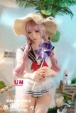 ダッチ ドール 淡い桜色のツインテーの155cm普乳