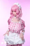 誘われている 妹系 ピンク髪 アジア風 美しい顔立ち loveドール