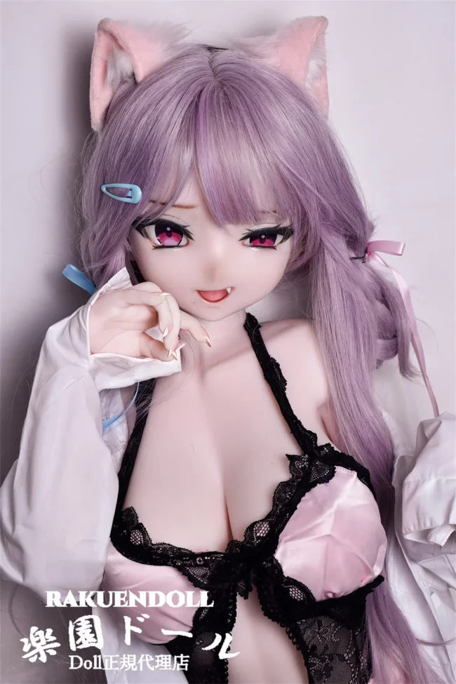 Elsa Babe RAD024 渡边由乃ヘッド 宣材写真は140cm-M ボディー選択可能 猫耳付き小悪魔系ダッチワイフ