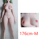 Elsa Babe AHRC036ヘッド 秋月霜 176cm-M お姉さん系高身長曲線美アニメ顔ダッチドール 宣材画像はフルシリコン製 ボディー素材選択可能