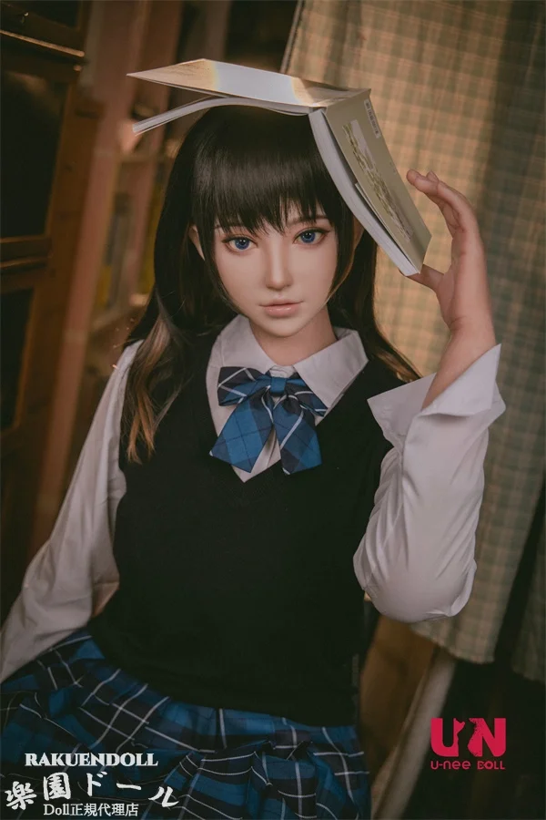 Uneedoll 星野ヘッド (カスタマイズメイク) 158cm Eカップ 女子高校生ラブドール 宣材写真はカスタマイズ眼球 フルシリコン製  リアル皮膚付きボディ