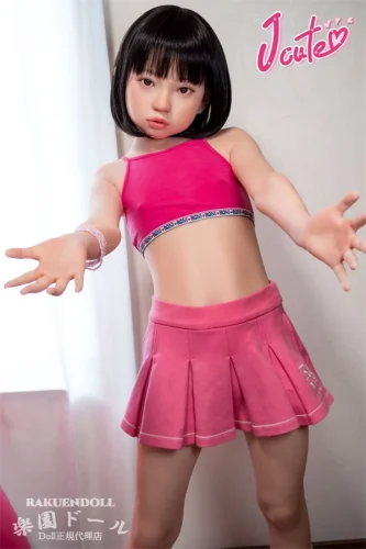Jcutedoll 楓(かえで)ヘッド 128cm 平ら 元気いっぱいのリアルドール 宣材写真のは口開閉機能付きヘッド LL団 フルシリコン製