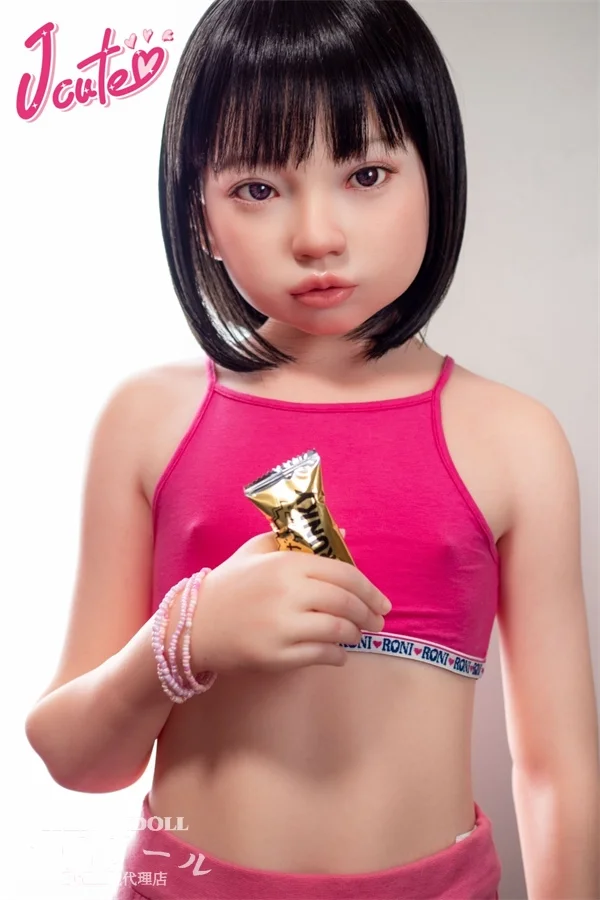 Jcutedoll 楓(かえで)ヘッド 128cm 平ら 元気いっぱいのリアルドール 宣材写真のは口開閉機能付きヘッド LL団 フルシリコン製