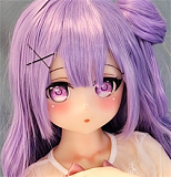 #73ヘッド ＆ 135cm G-cup 宣材写真はフルシリコン製ラブドール Aotume