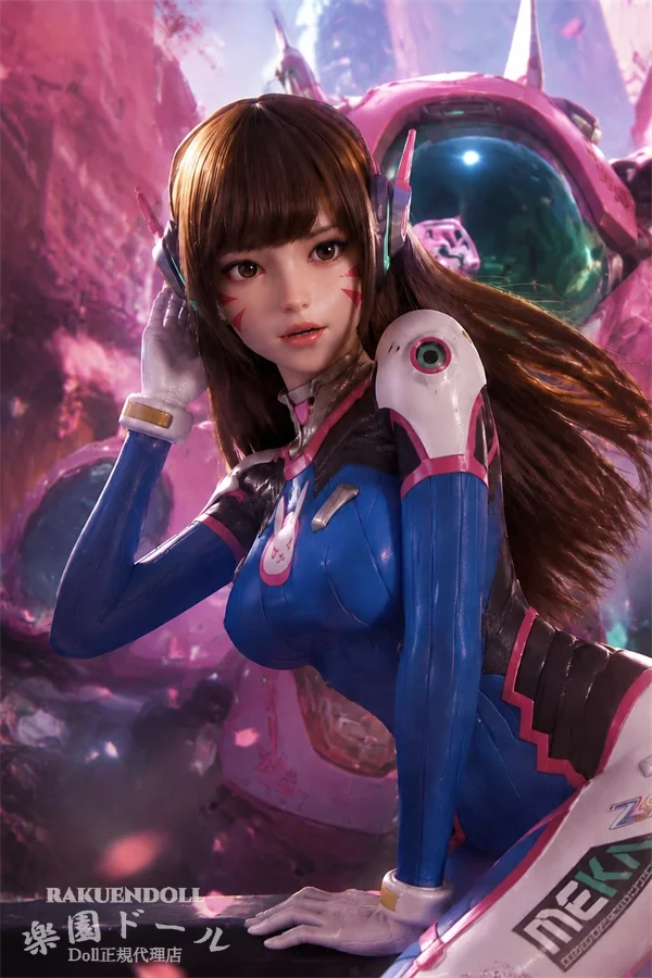 Game Lady NO.46_1ヘッド 167cm Dカップ D.Vaコスプレラブドール フルシリコン製 宣材写真は口開閉機能付き