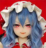Aotume Doll #136ヘッド 145cm Bカップ るるかコスプレアニメドール ヘッド＆ボディー材質選択可能 宣材写真はシリコンヘッド+tpeボディ