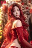 Uneedoll 朧月 158cm普乳 深紅のロングヘアの姫君 ダッチワイフ