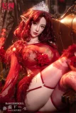 Uneedoll 朧月 158cm普乳 深紅のロングヘアの姫君 アダルトドール