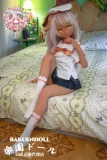 Croissant Doll 日焼ヘッド 141cm AAカップ JK服小柄リアルドール