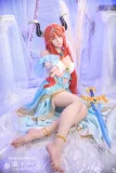 角飾りの異世界の美人ダッチワイフ